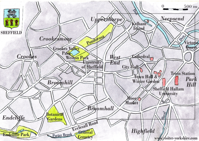 Sheffield Map